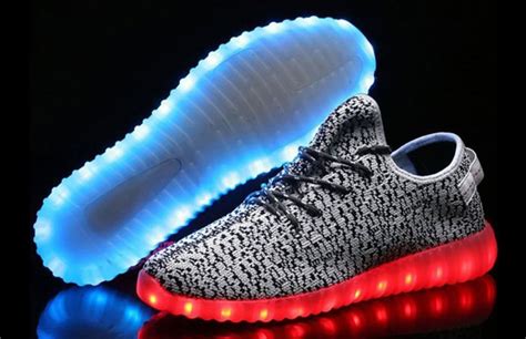 fake light up yeezy shoes|yeezy boost 350 light.